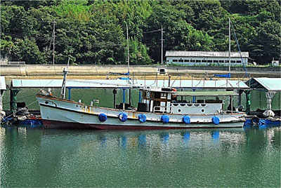 23－1　明石型生船に一部似ているが「漁船型活魚運搬船」