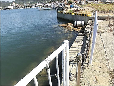 1－3　株式会社西淡路ライン浮桟橋跡