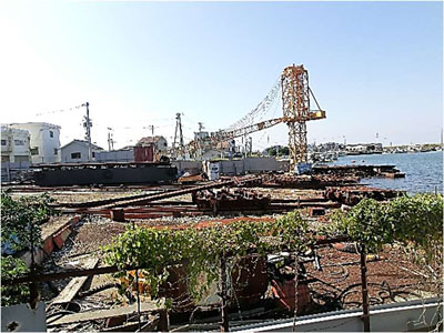 1－7　大崎造船所　引込レール