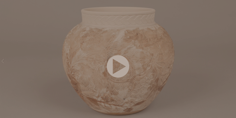 波山作品の作陶技法動画イメージ