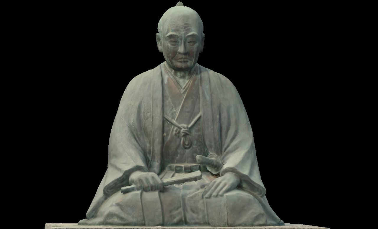 関孝和銅像