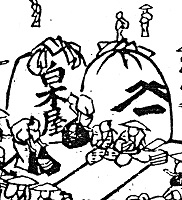 越後屋（出典：諸国道中商人鑑）