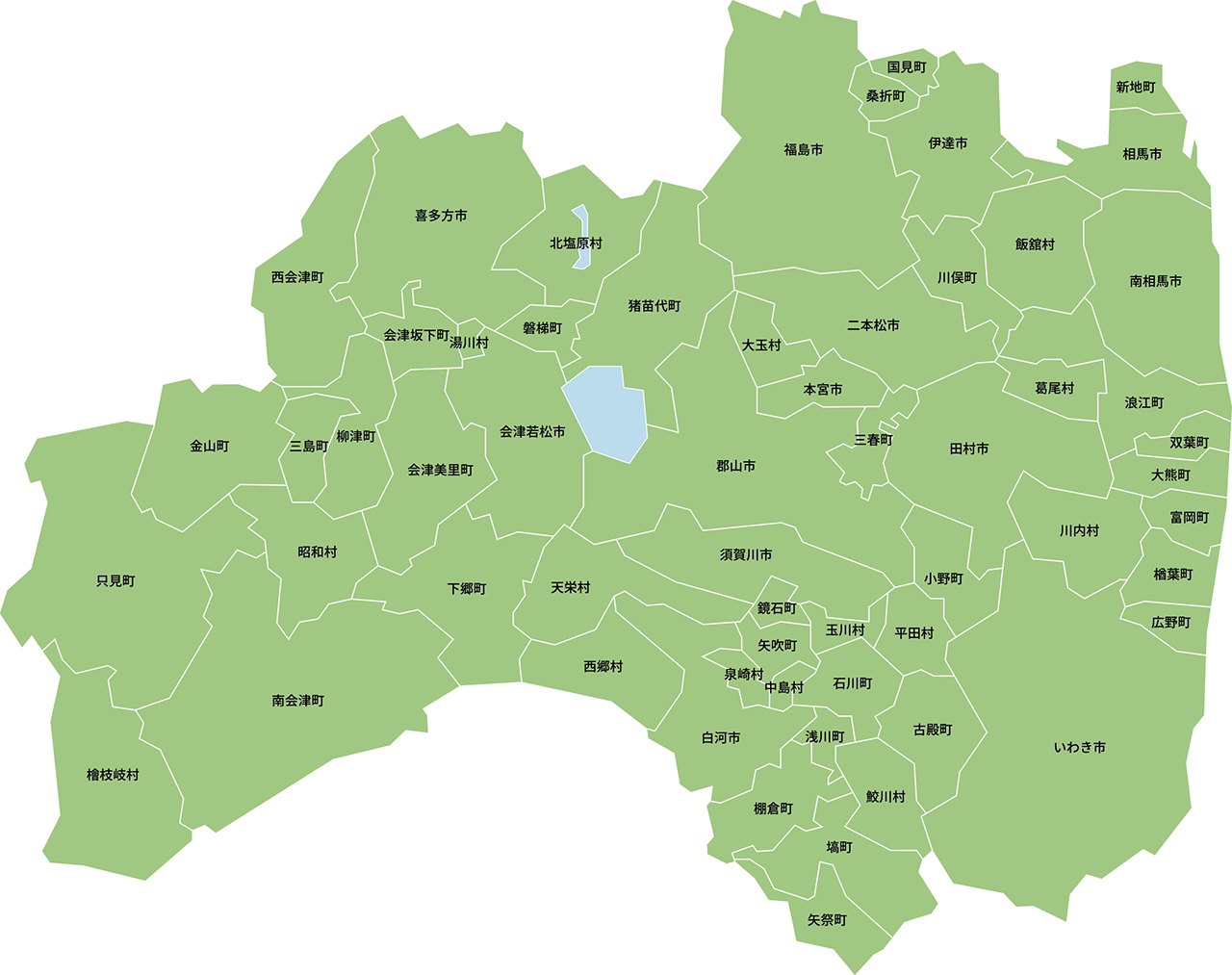 福島県地図