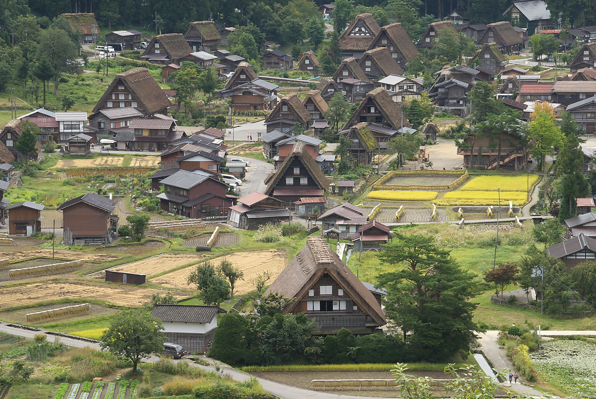 白川郷全景