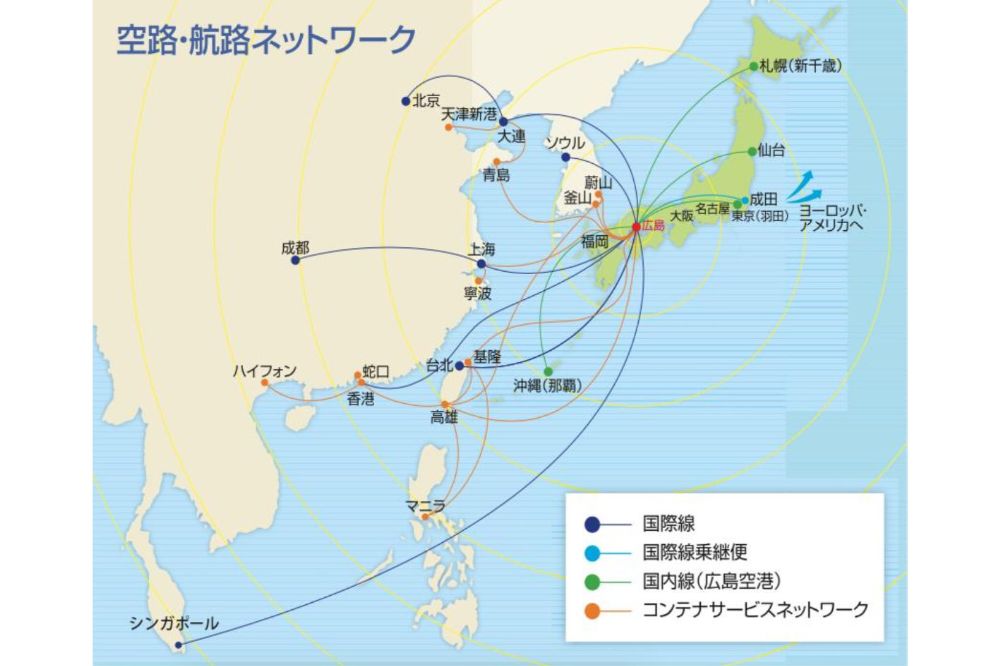 【資料タイトル】主要都市からの東広島市とのアクセス