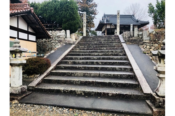 【資料タイトル】（3）土宮神社に向かう階段