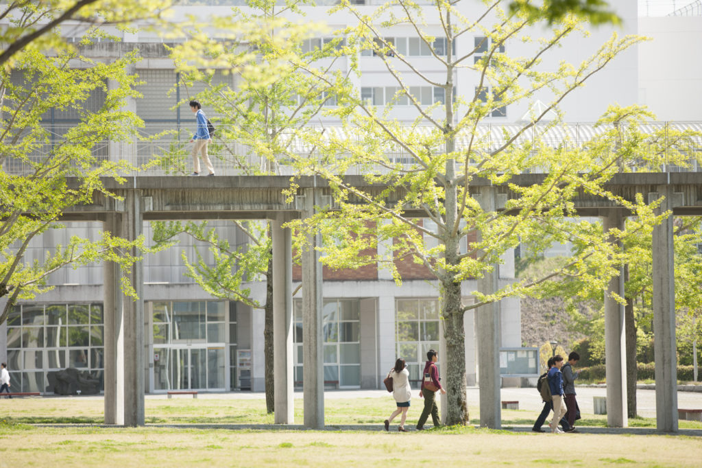 広島市立大学校内