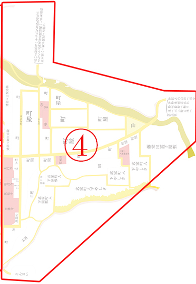 伊州上野城図