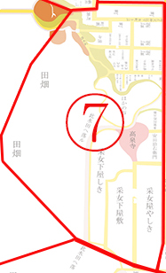 伊州上野城図