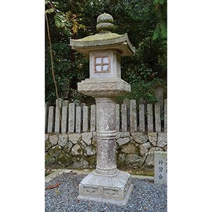 猪田神社石灯籠 画像