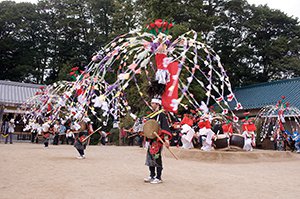 勝手神社の神事踊 画像