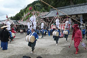 大江の羯鼓踊 画像