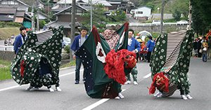 獅子神楽 画像