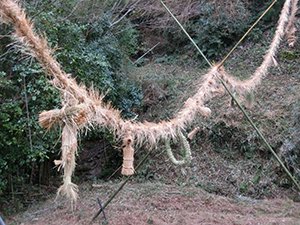 伊賀のカンジョウナワ行事 画像