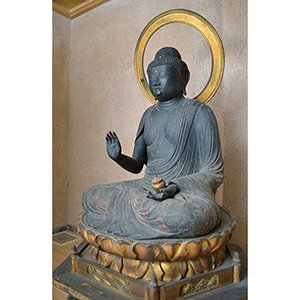 木造薬師如来坐像 画像