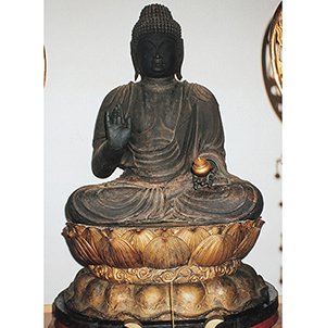 木造薬師如来坐像 画像