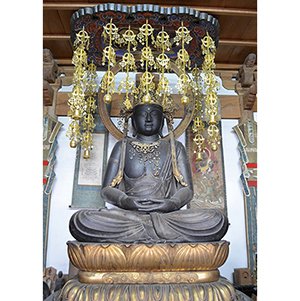 木造大日如来坐像 画像