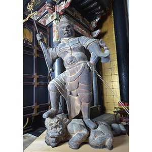 木造二天立像 画像