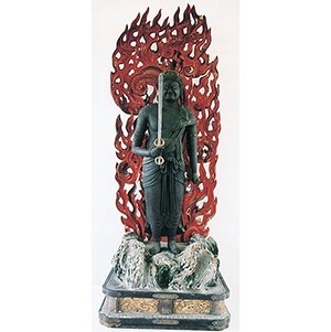 木造不動明王立像 画像