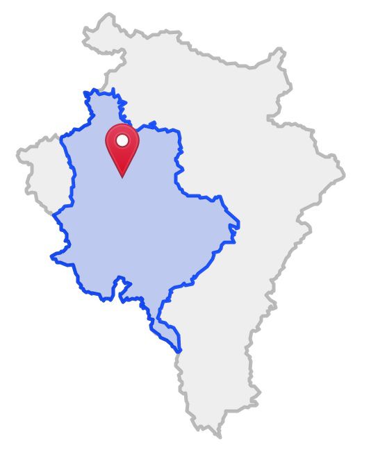 京橋及び太鼓矢倉 所在地