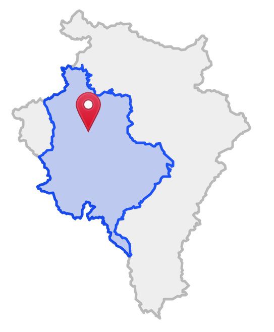 外堀及び町家の一部 所在地