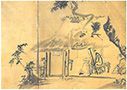 中国人物図屏風（右隻部分）