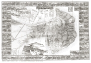 函館実地明細絵図】(目録)