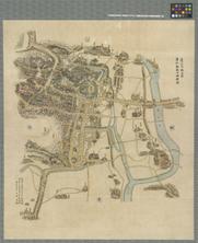 遠江州敷知郡浜松御城下略絵図】(目録)