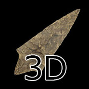 草香山遺跡採集 有舌尖頭器】(目録)