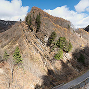 裾花渓谷のドローン映像