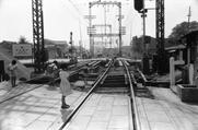ストの日の阪神電鉄西宮東口駅