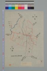 沼目村略図