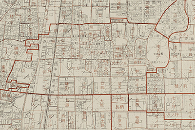 市史紀要8号付図_泉大津市内字図