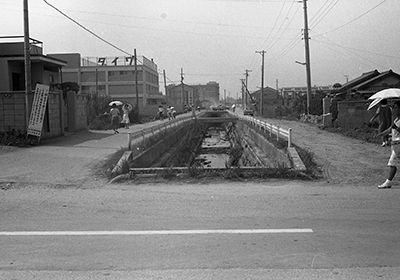 1968（昭和43）年東助松町の様子