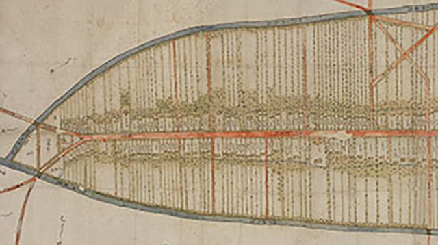 小川村地割図