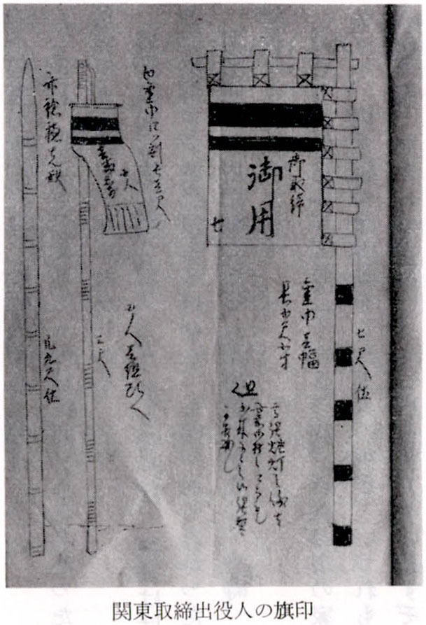 関東取締出役人の旗印