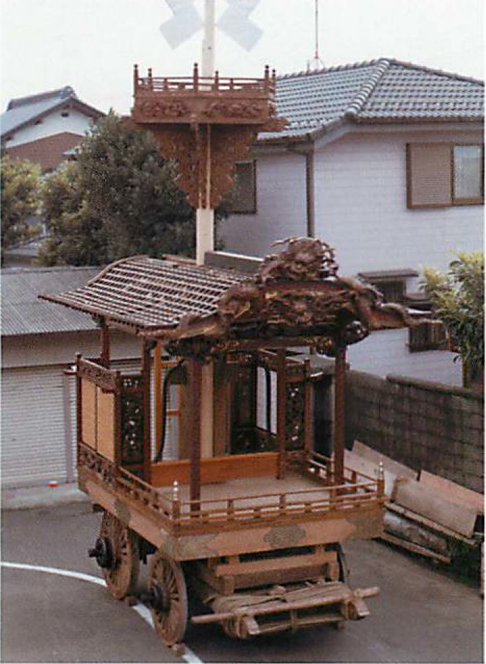 20 殿ヶ谷の山車(だし) (有形民俗文化財) 20 Tonogaya float (Tangible folk cultural property)】