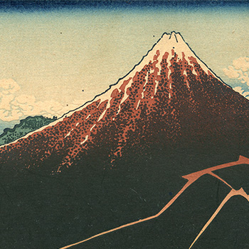浮世絵富士山
