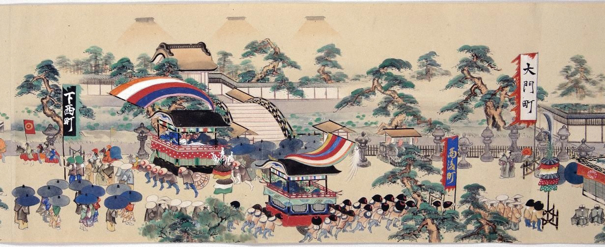 善光寺祭礼図巻