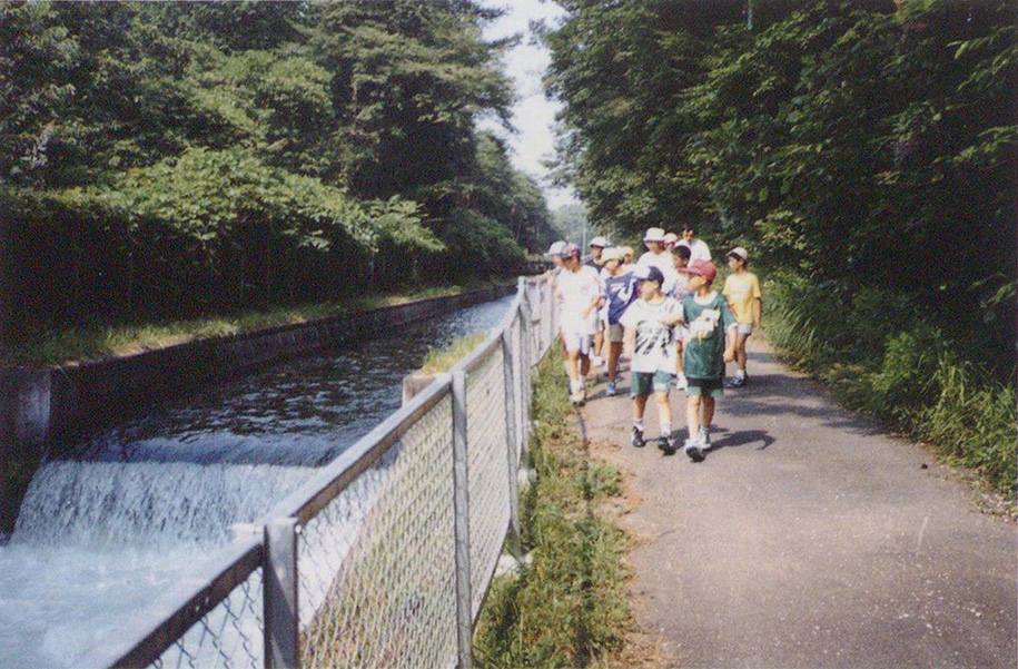 安城市ちびっこ疏水探検隊