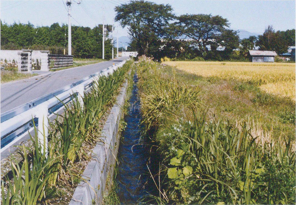 >野間の第一分水