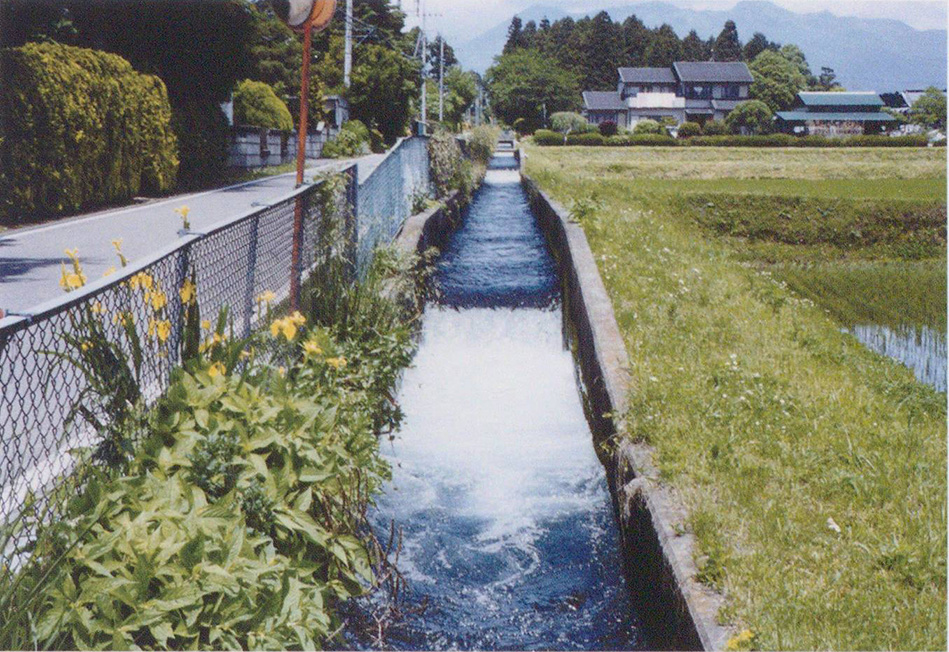 埼玉の外周道路沿いを流れる第二分水品川堀