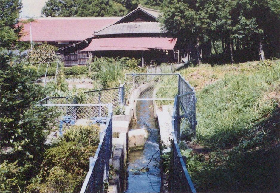 品川神社前の第二分水品川堀