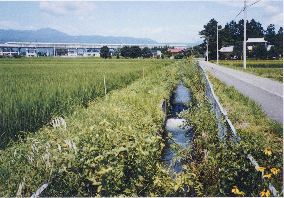 二区町の第四分水加治屋堀