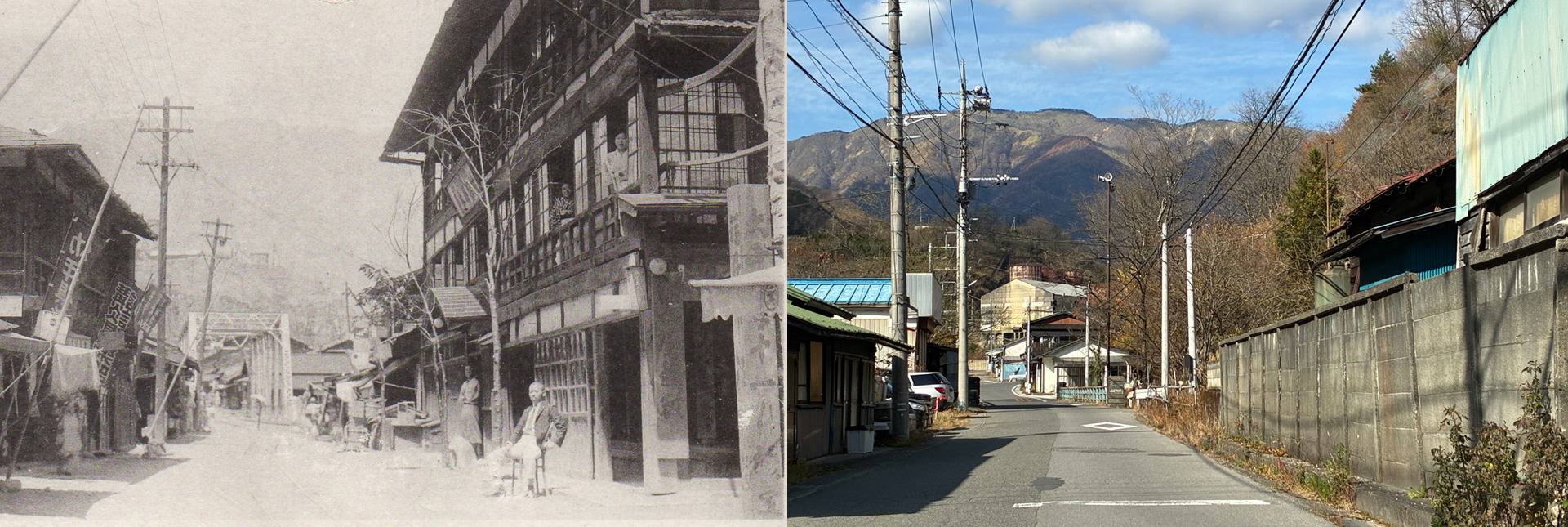 足尾市街