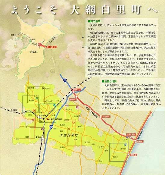 歴史散歩道地図