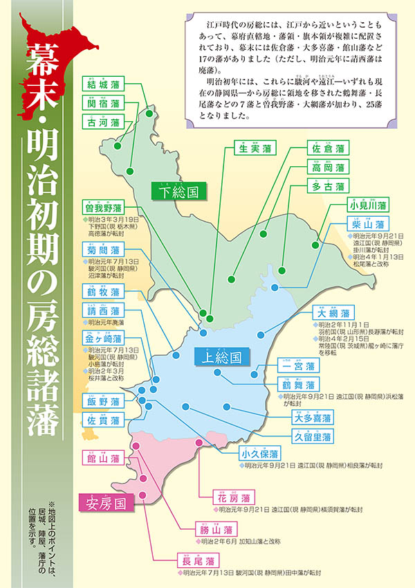 幕末・明治初期の房総諸藩