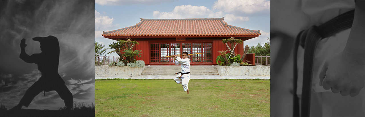 「エーク」沖縄空手道古武道　小林流　武心館　川崎琢也　五段