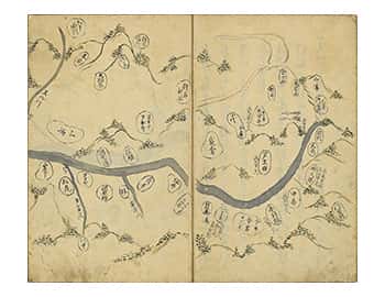 地図・大笹御関所ほか