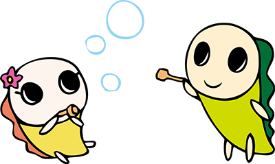 なみすけのイラスト